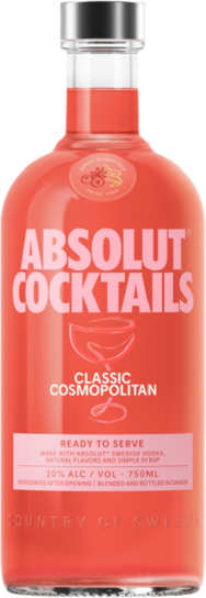 Absolut Cocktails Cosmopolitan