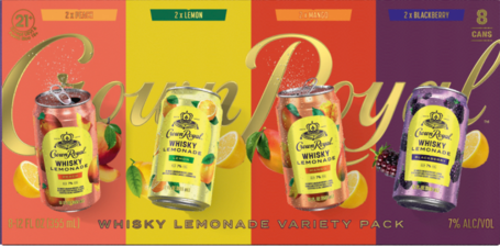 Crown Royal Lemonade Variety 8 Pack