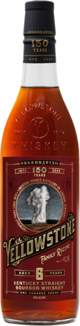 Yellowstone Family Recipe Kentucky Straight Bourbon Whiskeyのボトル画像