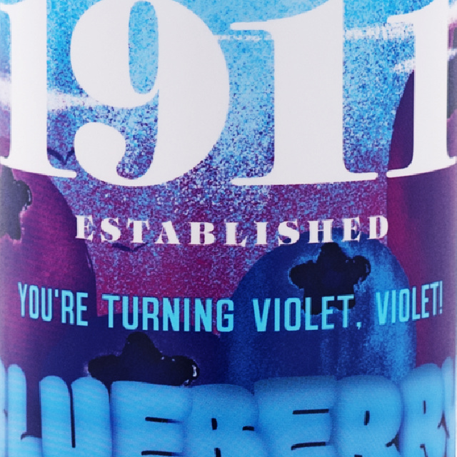 1911 Established Blueberry Hard Cider Wisconsin