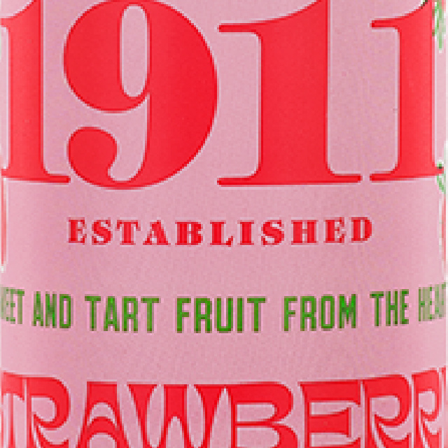 1911 Established Strawberry Hard Cider Wisconsin