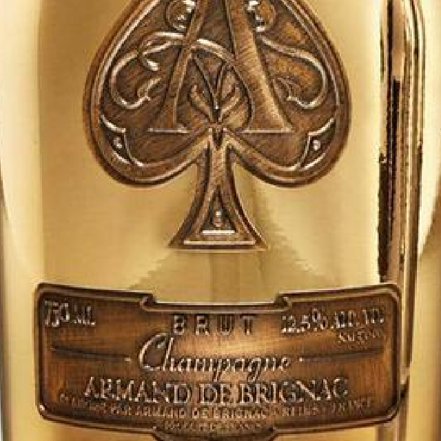 Armand de Brignac Ace of Spades Brut Gold Velvet Bag Wisconsin