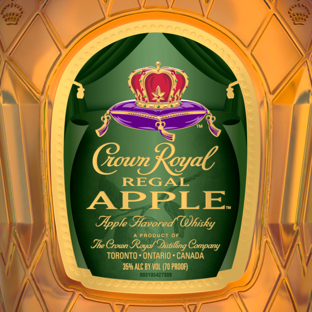 Free Free 192 Crown Royal Regal Apple Label SVG PNG EPS DXF File