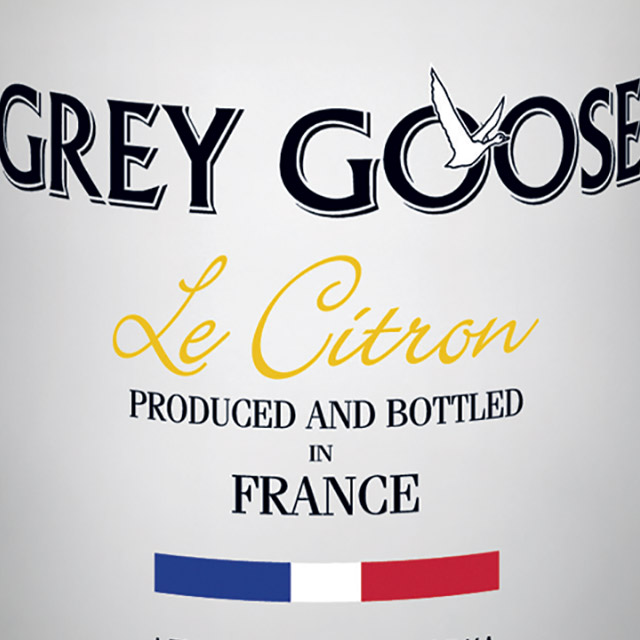 Grey goose vodka le citron 