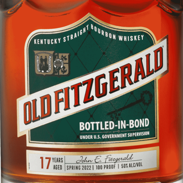 Old Fitzgerald 17 Year BottledinBond '22 Spring Edition Wisconsin